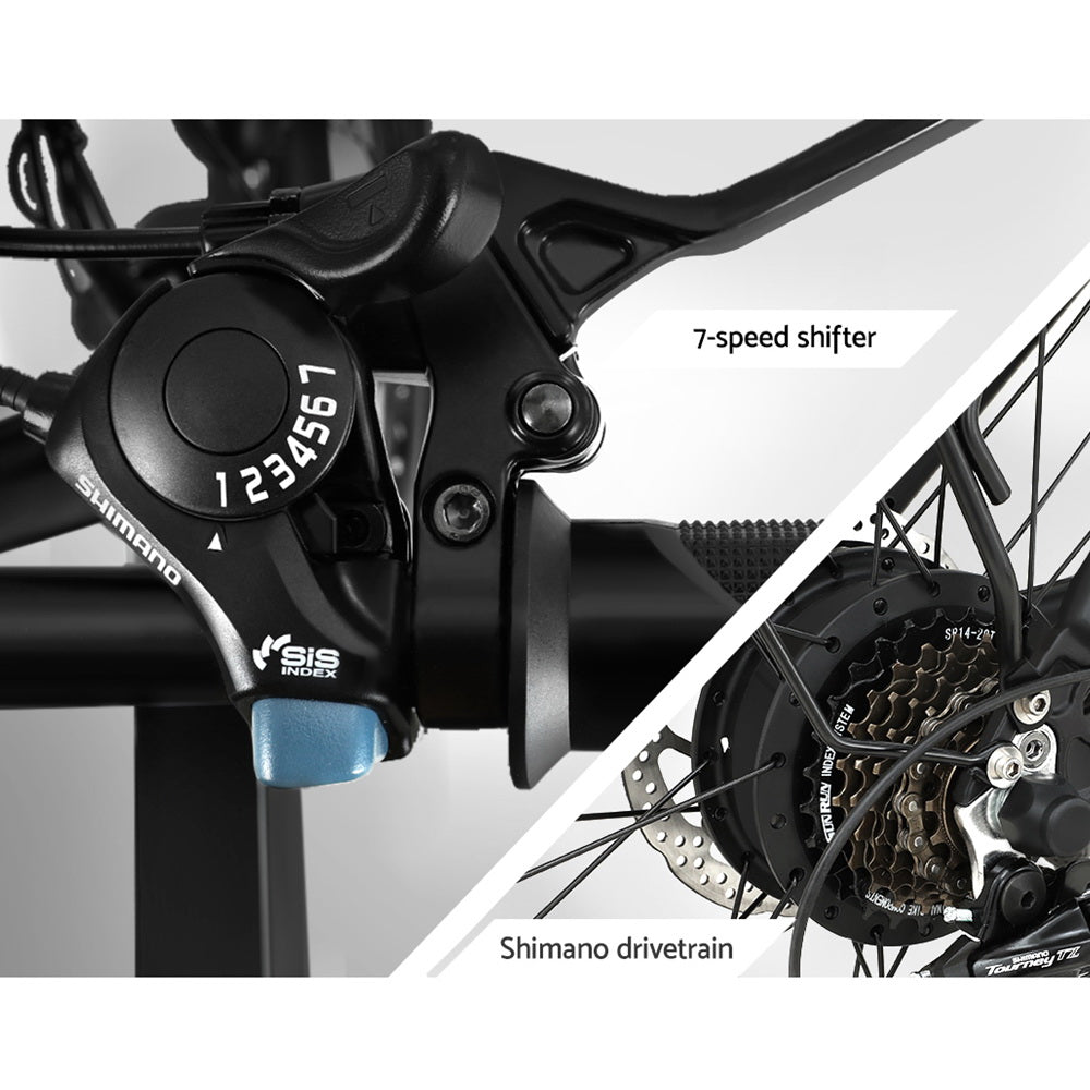 Phoenix Folding 20 Electric Bike Urban Bicycle eBike Removable Battery"