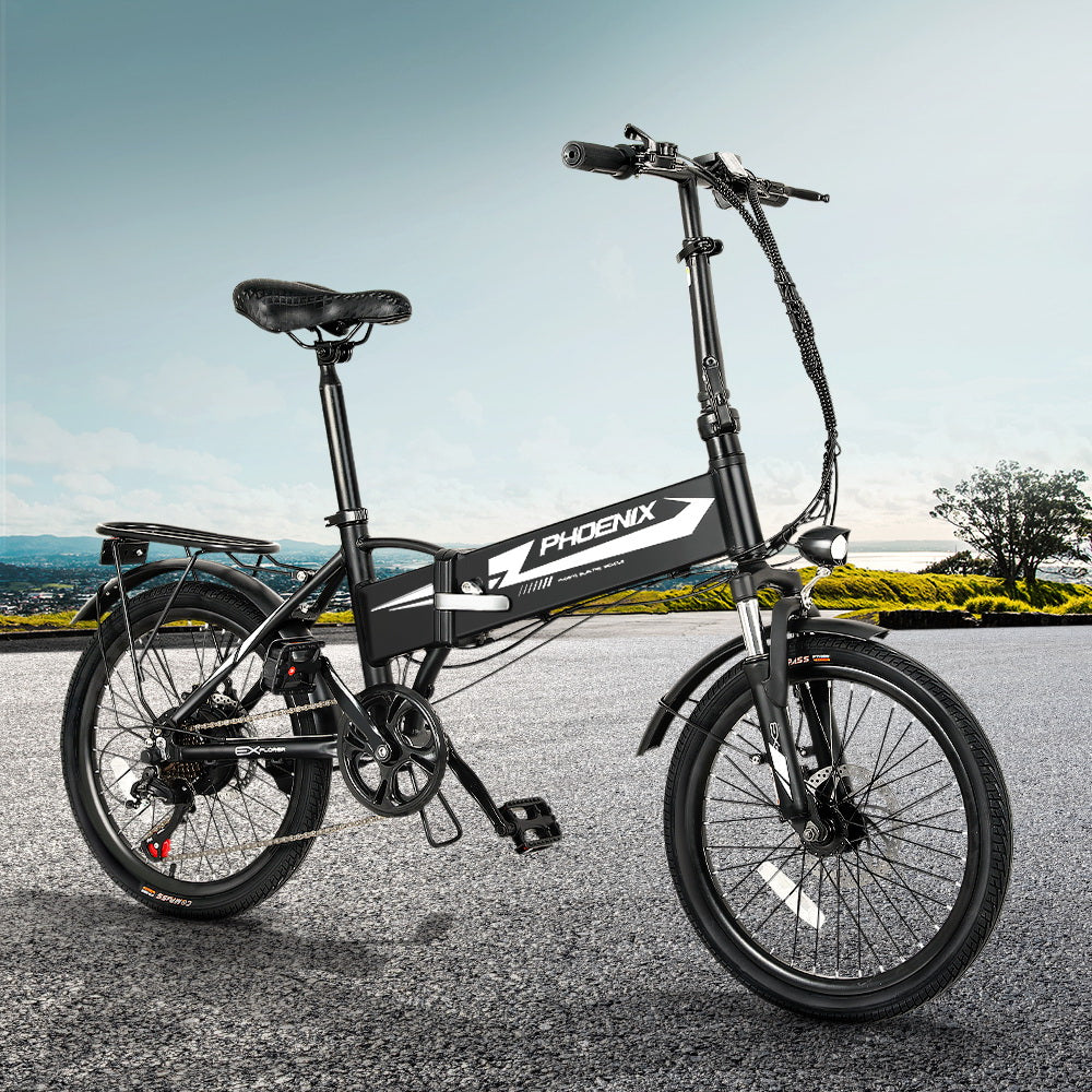 Phoenix Folding 20 Electric Bike Urban Bicycle eBike Removable Battery"