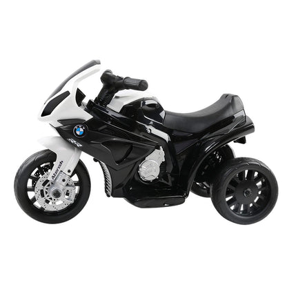 BMW Kids Ride On Motorbike Licensed S1000RR Motorcycle Car Black