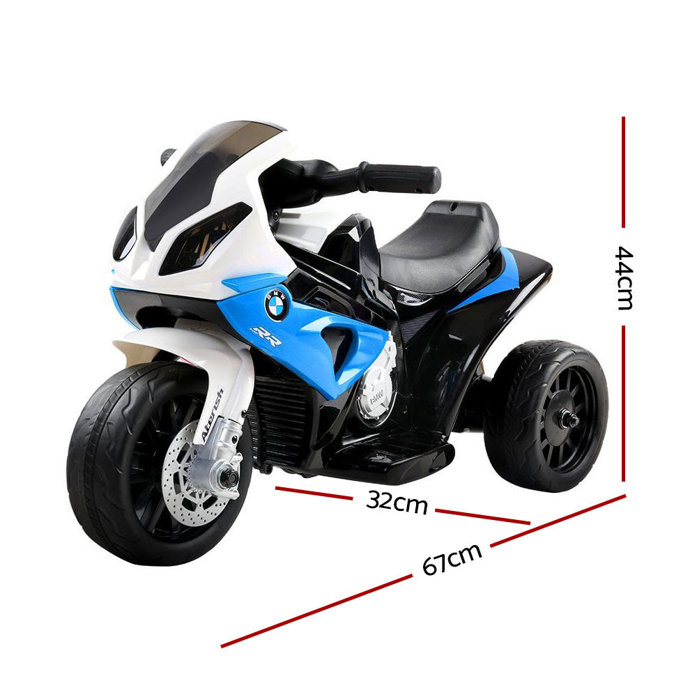 BMW Kids Ride On Motorbike Licensed S1000RR Motorcycle Car Blue