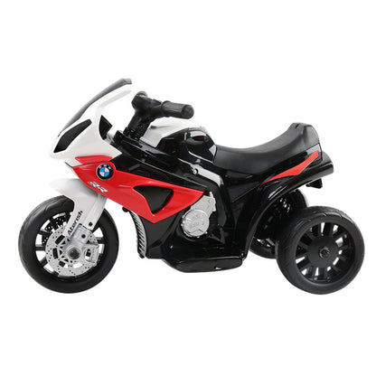 BMW Kids Ride On Motorbike Licensed S1000RR Motorcycle Car Red