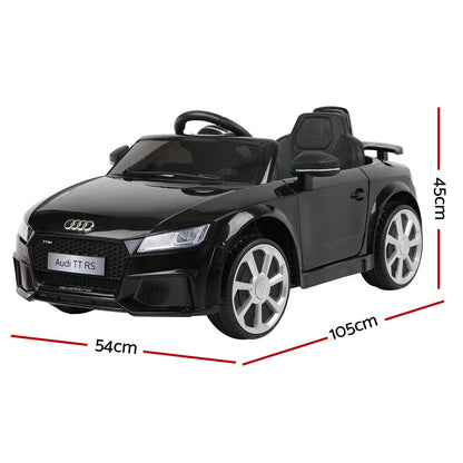 Audi Kids Ride On Car Licensed TT RS Black