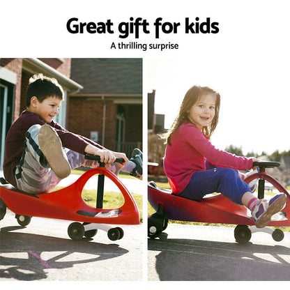 Rigo Kids Children Swing Car Ride On Toys - Red