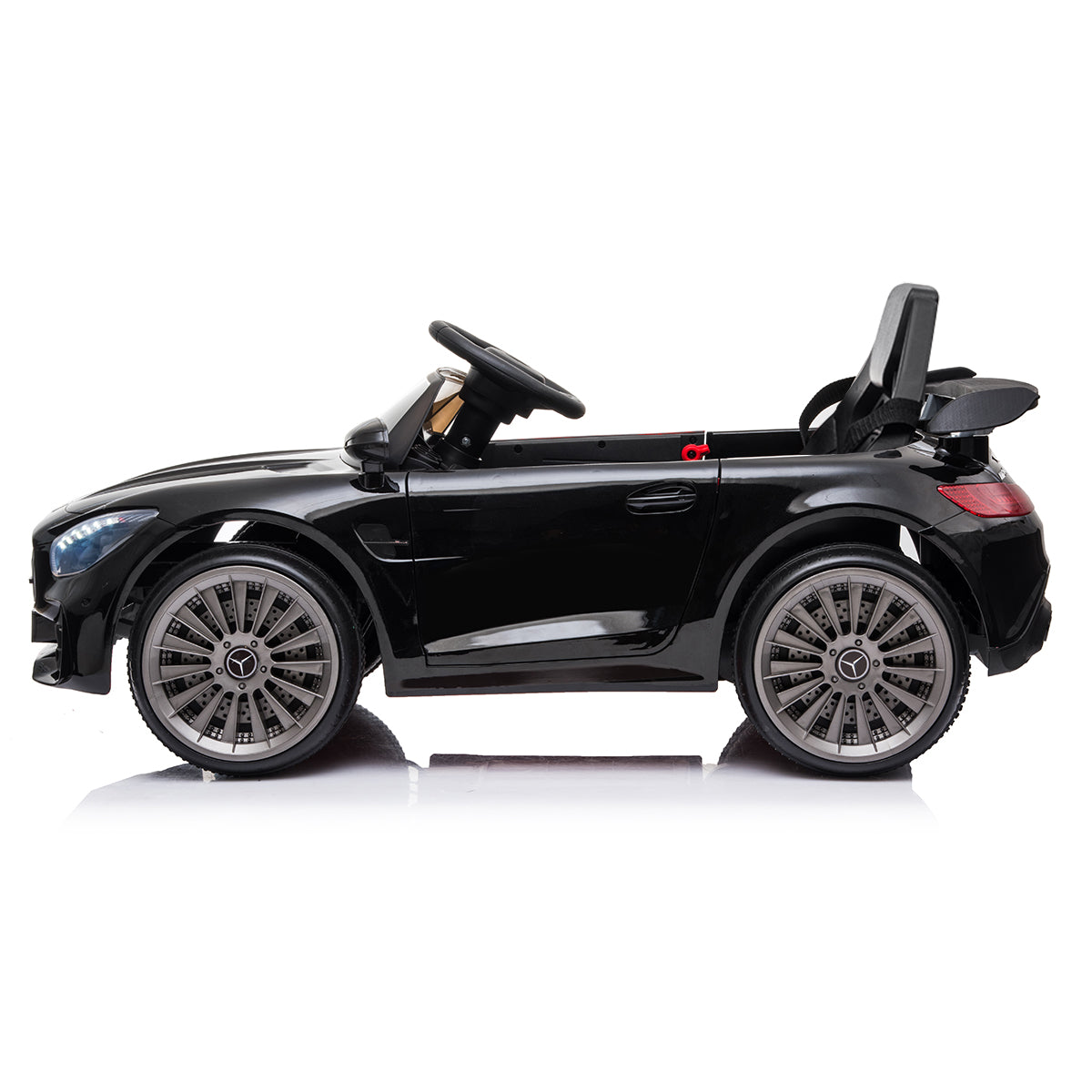 Mercedes Benz Licensed Kids Electric Ride On Car Remote Control - Black