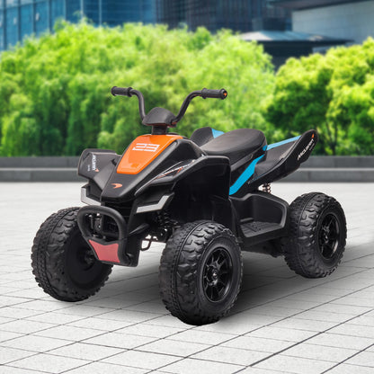 McLaren MCL35 Ride On Electric Quad Bike - Black