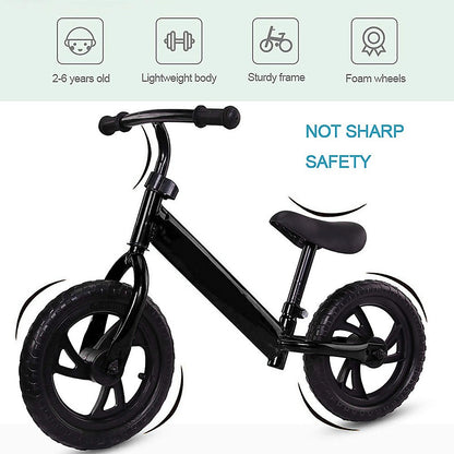 Kids Balance Bike - Black